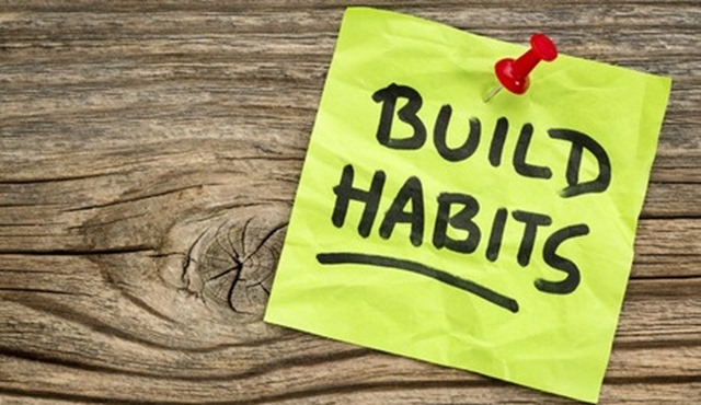 Build habits to set yourself apart